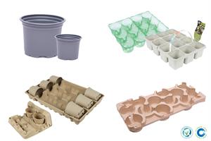 Modiform pot and tray products